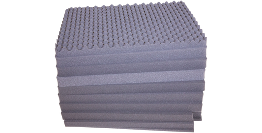 Replacement cubed foam insert for iSeries 3021-18 cases, designed to fit 3i-3021-18 models. Ideal accessory for enhanced case protection.