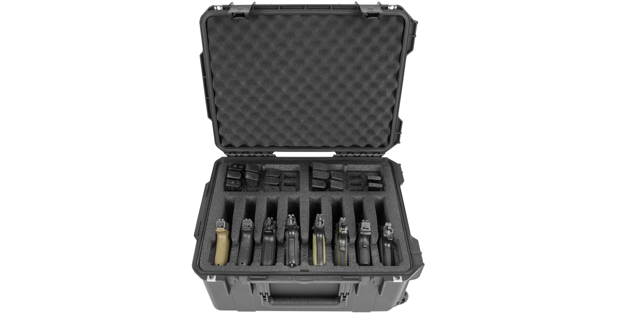 iSeries 2015-10 Eight Handgun Case