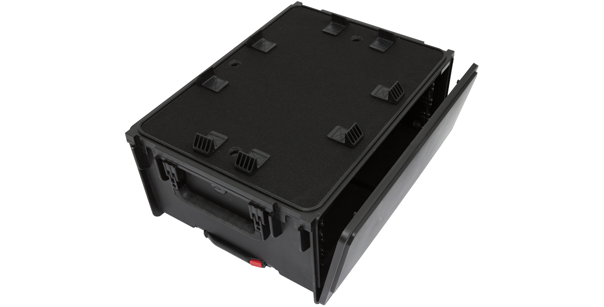 4U Studio Rack Case - Injection Molded | Secure & Durable