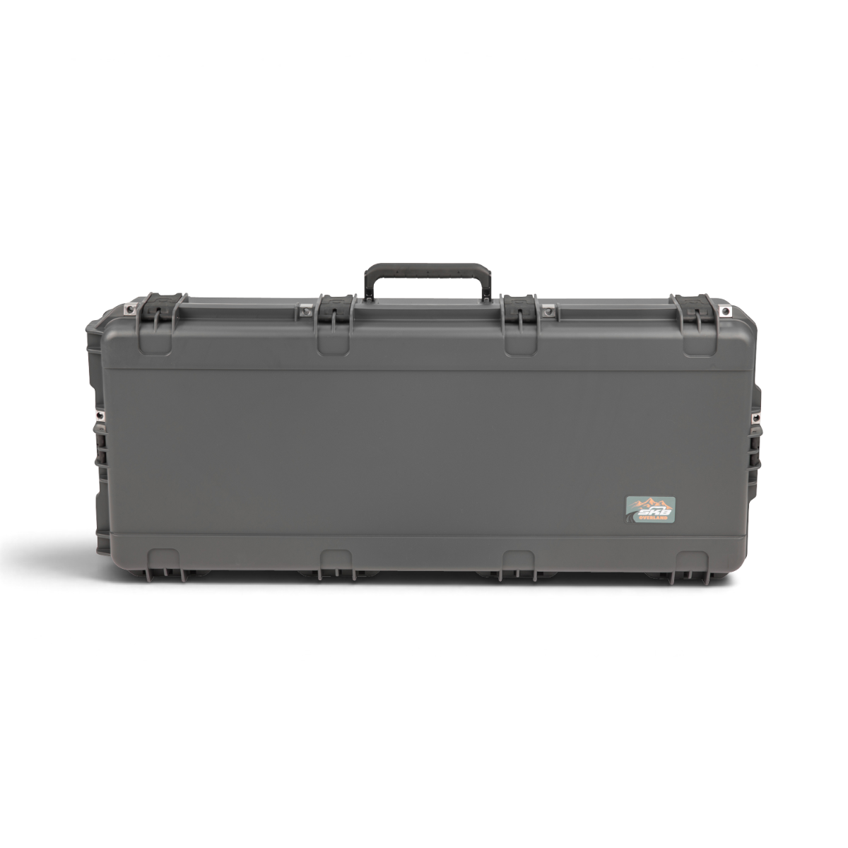 SKB Cases iSeries 4217-7 Overland waterproof storage case in charcoal grey with a durable polypropylene shell.