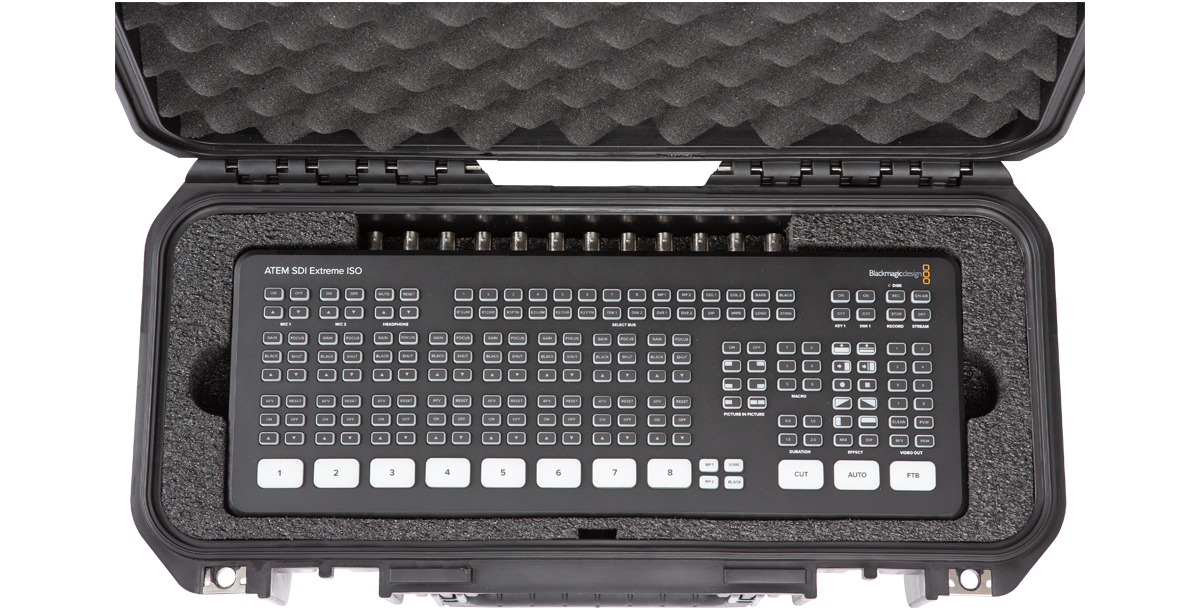 iSeries 1706-6 ATEM Mini Extreme Case - Blackmagic Design iSeries 1706-6 ATEM Mini Extreme Case - Blackmagic Design