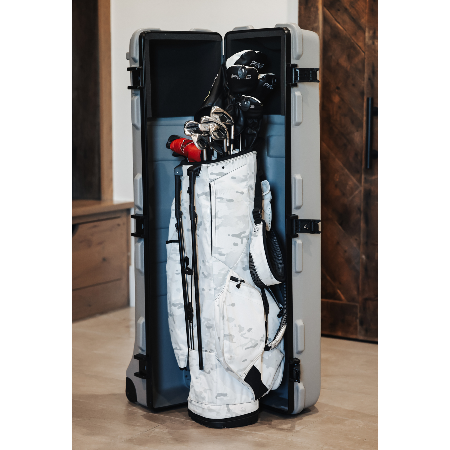 ATA Staff Pro XL Golf Travel Case, Orange