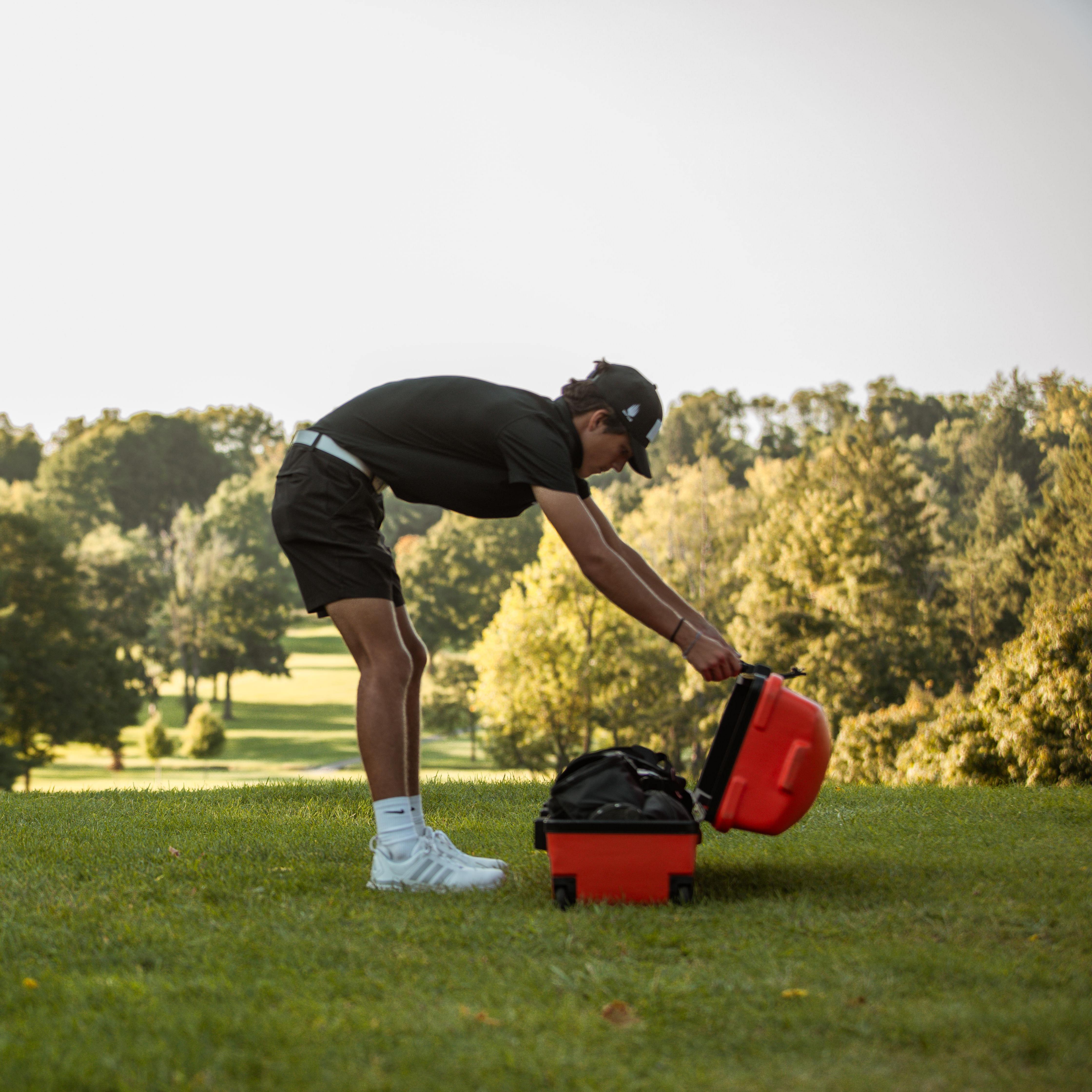 SKB ATA Staff Pro XL Golf Case Orange | High Protection