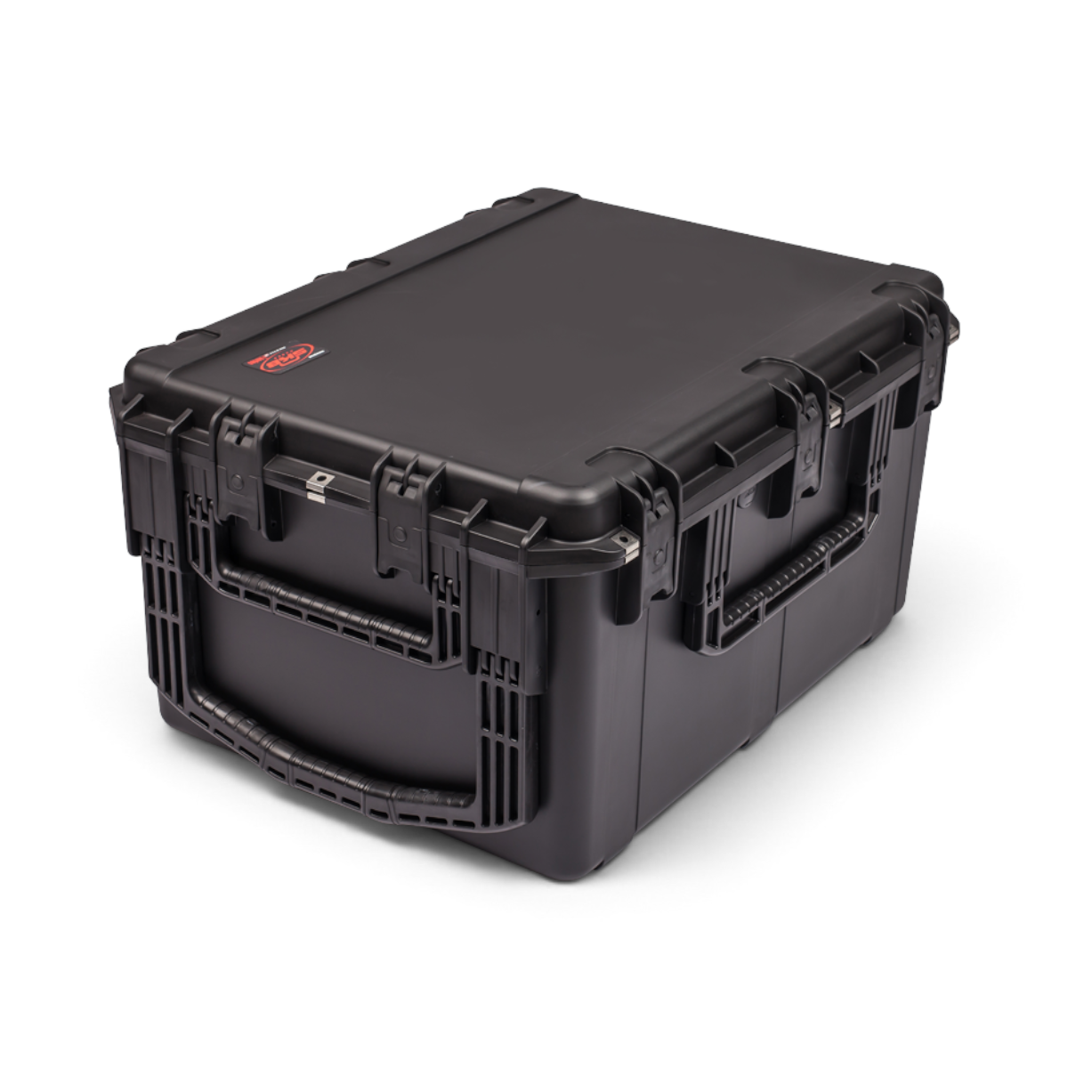 SKB Cases iSeries 2922-16 black waterproof injection molded protective case with heavy-duty latches and side handles.
