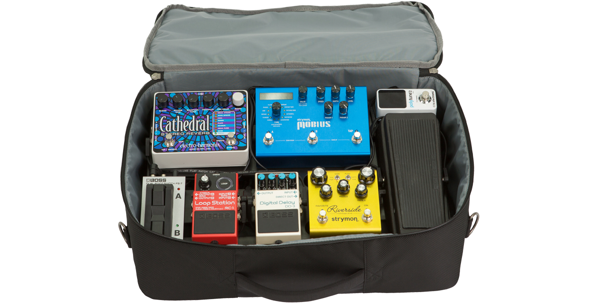 Think Tank Soft Bag w/1SKB-PB1712 Pedalboard