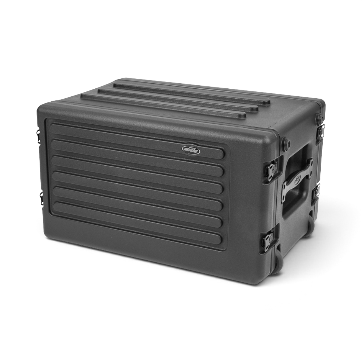 6U Rolling Rack - Shallow & Durable | Roto-molded, Stackable