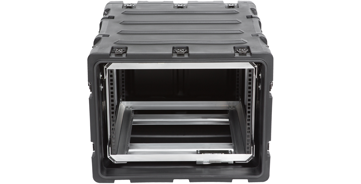 Front view of 20-inch Shock Rack Case - Electronics Protection, featuring shockproof and heat-resistant design for sensitive gear.