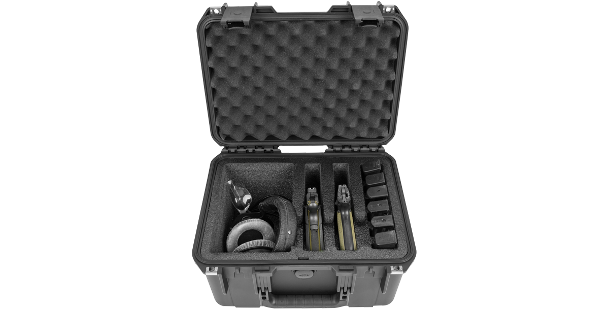 iSeries 1510-9 Case - 2-Handgun Waterproof | Compact, Durable