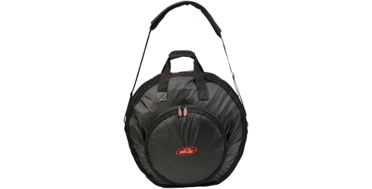 Cymbal Gig Bag - Durable Protection with ballistic nylon exterior, ergonomic handles, and front zippered pocket for accessories.