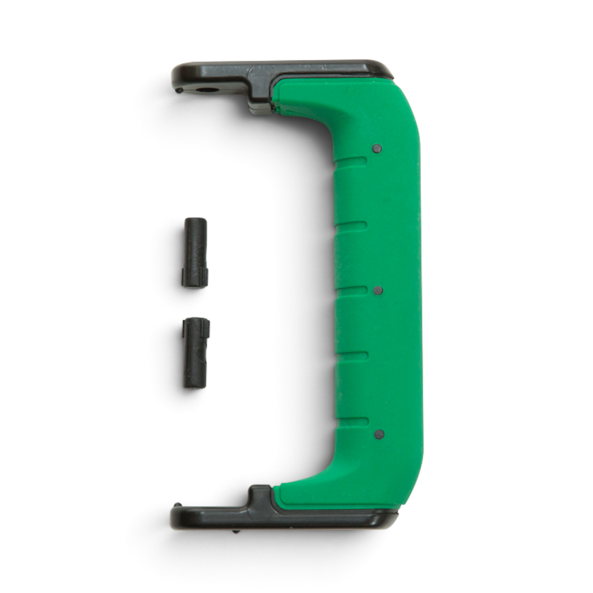 SKB Cases green replacement handle for iSeries small protective cases with two black mounting pins