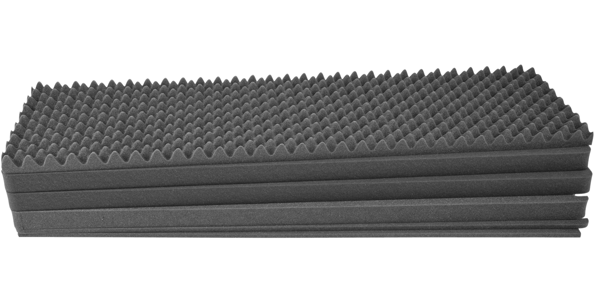 Durable replacement foam for 3i-5616-9 cases, featuring precision-cut layers for optimal fit and protection in vacuum accessory kits.