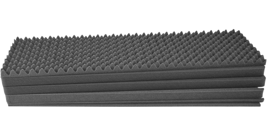 Durable replacement foam for 3i-5616-9 cases, featuring precision-cut layers for optimal fit and protection in vacuum accessory kits.