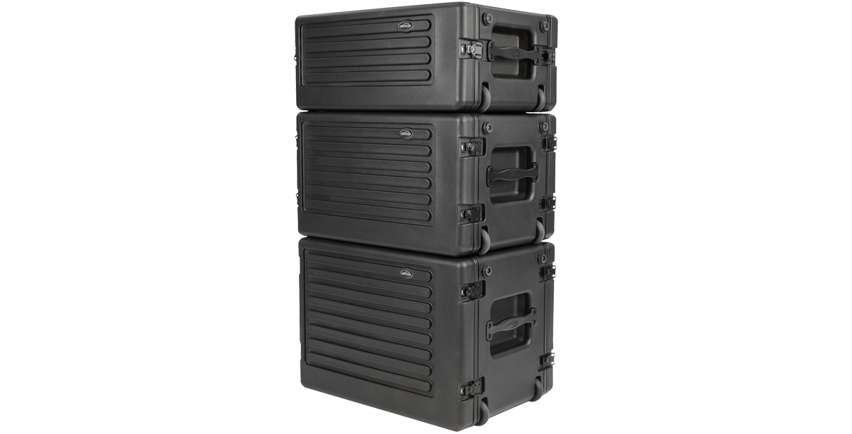 6U rSeries Shallow Rolling Rack