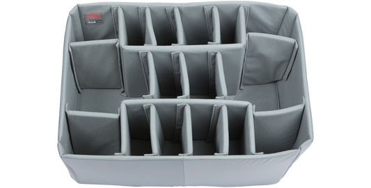 iSeries 2617-12 Divider Set with foam liners and adjustable compartments for custom fit in vacuum accessory kits. Ideal for secure item organization.