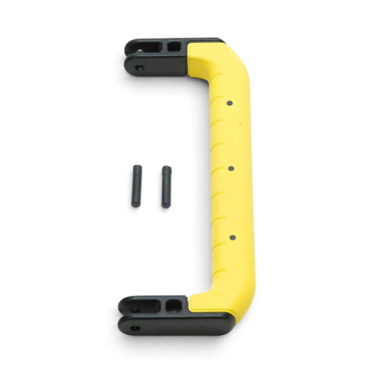 SKB Cases iSeries HD81 large yellow replacement handle with black mounting pins for protective equipment cases