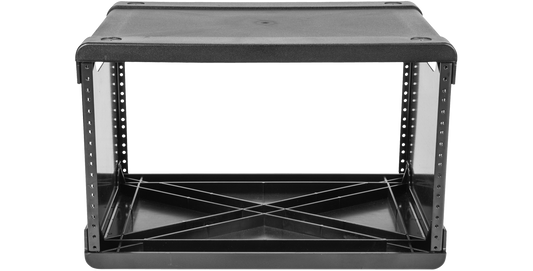 6U Rack Frame - Injection Molded with modular design for SKB Fly Rack systems. Lightweight and stackable for studio or travel use.