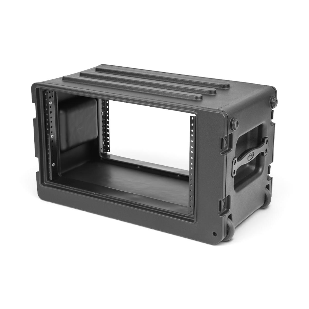 6U ラックケース 6U Rolling Rack - Shallow & Durable | Roto-molded, Stackable