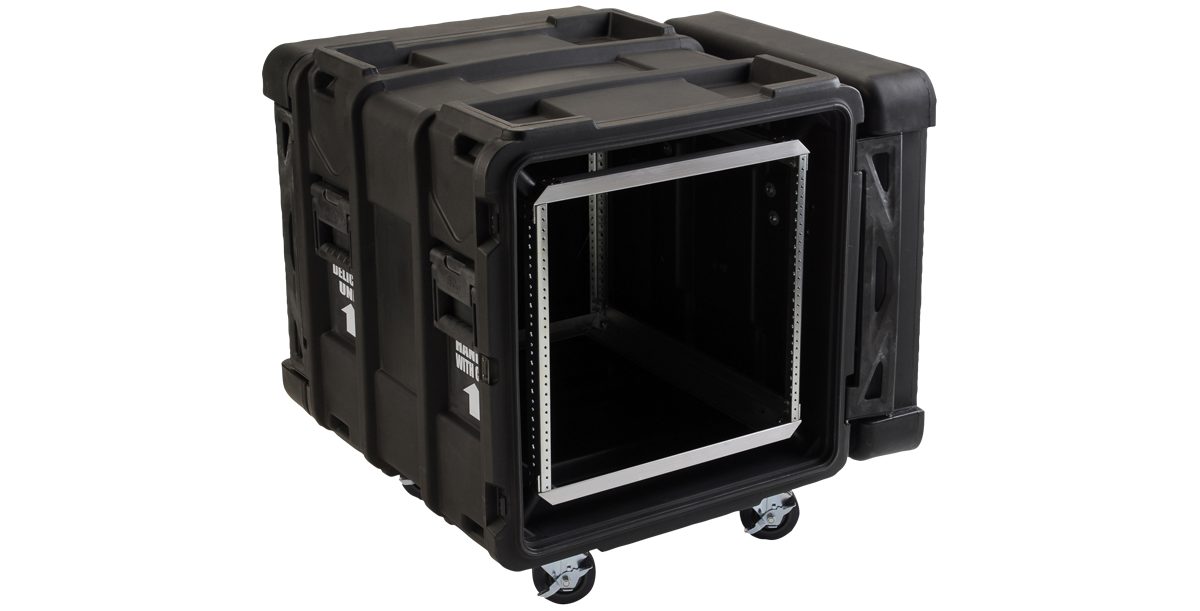 SKB 10U 24in Shock Rack | Deep Rack Protection