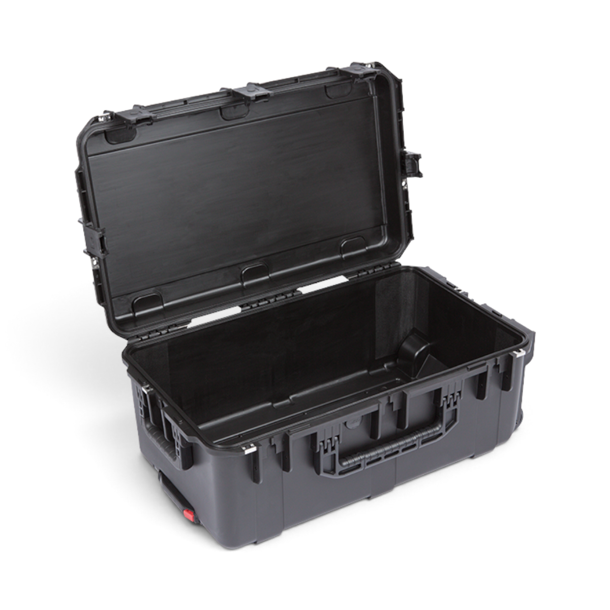 SKB Cases iSeries 2615-10 waterproof injection molded black polypropylene equipment case with open lid