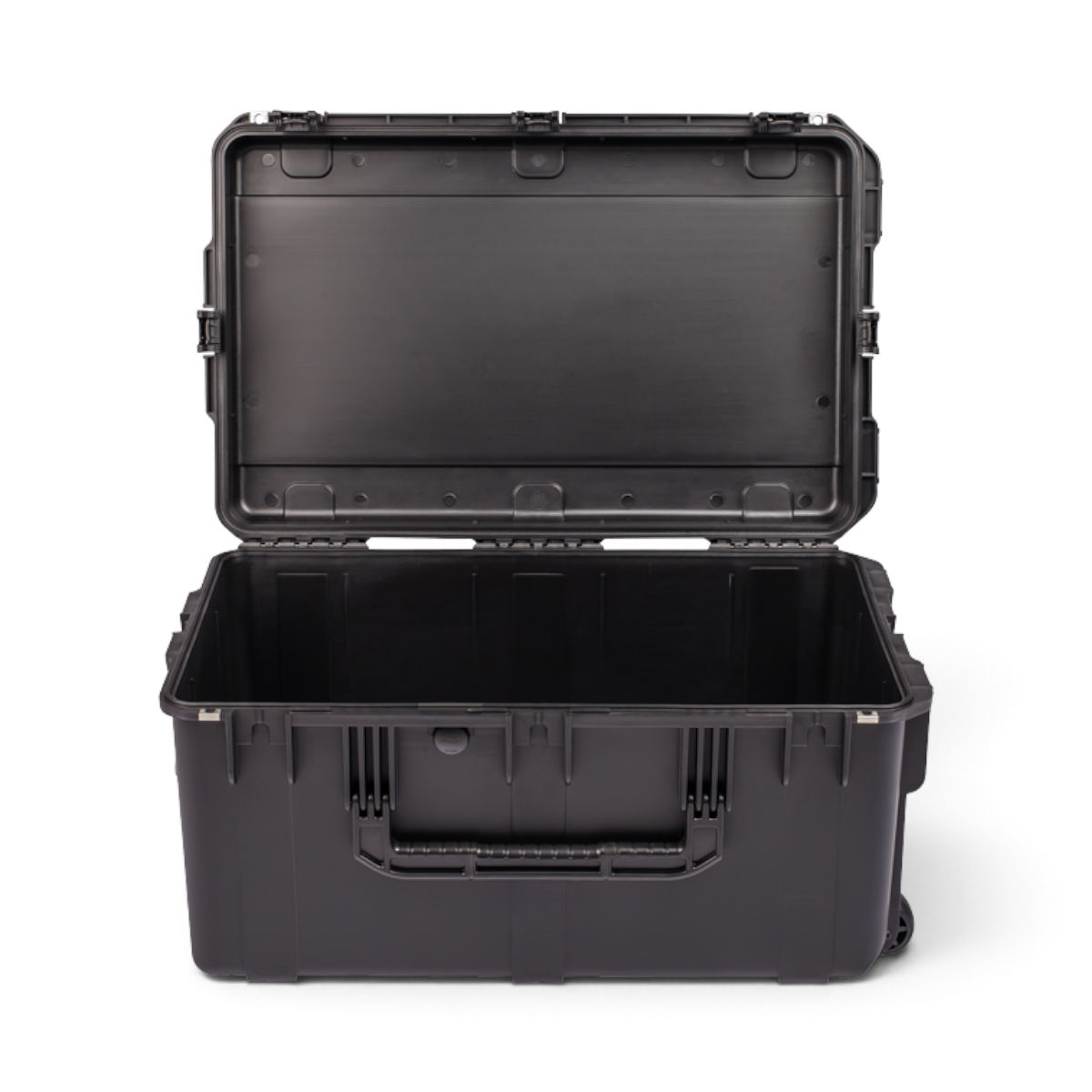 SKB Cases iSeries 2918-14 black waterproof injection molded polypropylene equipment case with open lid