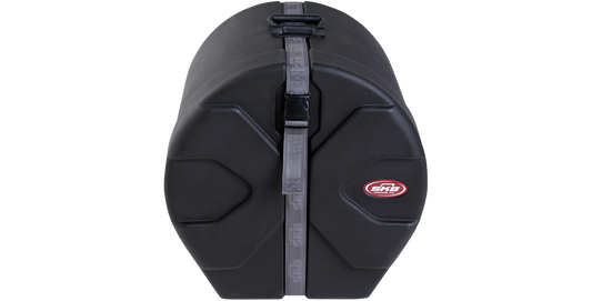 14 x 14 drum case with Roto-X pattern and secure strap for superior protection and durability. Ideal for tom drums in transit or storage.