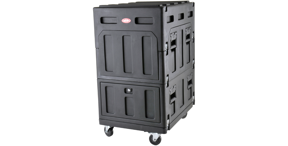 Mighty GigRig Expander Rack - 12U Space | Lockable, Stackable Mighty GigRig Expander Rack - 12U Space | Lockable, Stackable