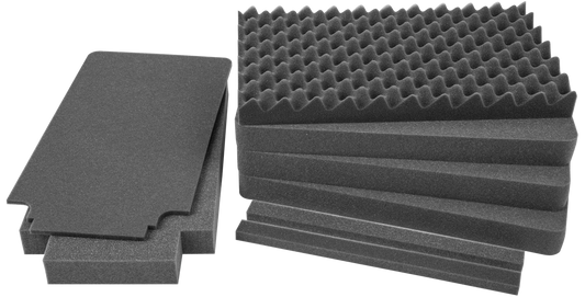 Cubed Foam Replacement 3i-2011-10 accessory kit with layered foam inserts and egg-crate top for durable protection in single lid cases.