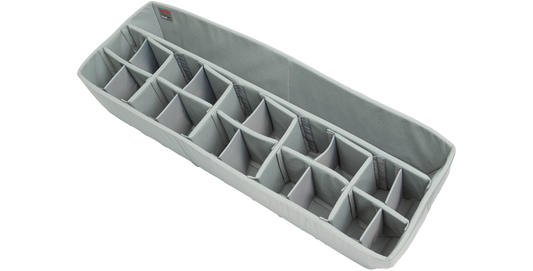 Durable Think Tank iSeries 4414-10 Divider Set featuring adjustable padded inserts for secure storage of accessories in vacuum or camera cases.