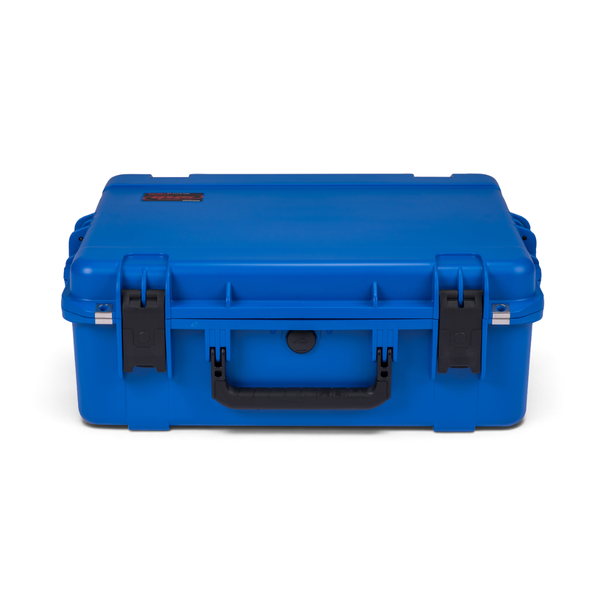 SKB Cases iSeries 2217-8 blue waterproof injection molded polypropylene equipment case with black trigger latches