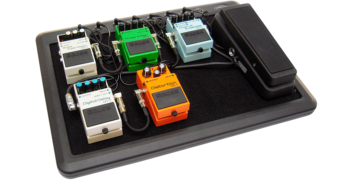 Powered Pedalboard for Guitar - Durable & Lightweight