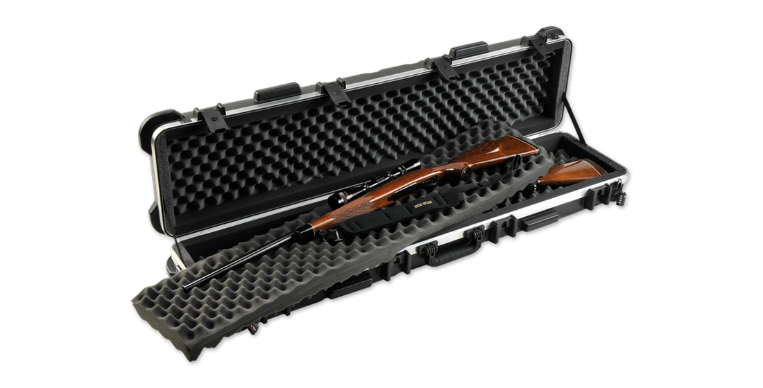 Double Rifle Transport Case - Rifle Transport | Protects Two 50