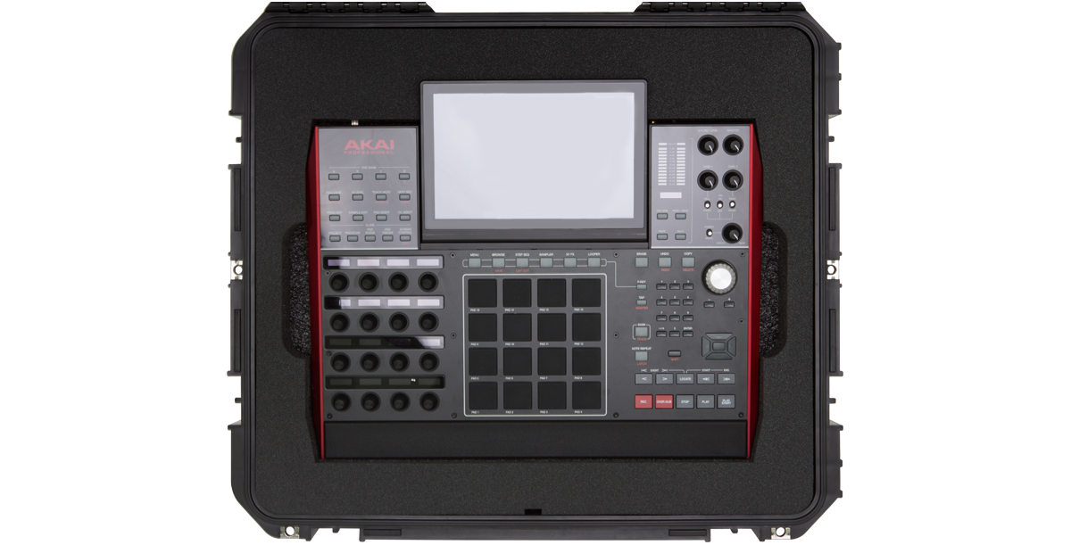 MPC X iSeries 2421-7 Case - Akai Storage Solution