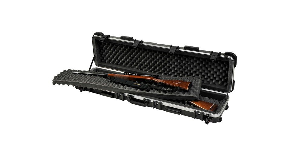 Double Rifle Transport Case - Rifle Transport | Protects Two 50