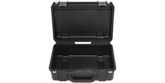 Open iSeries 1711-6 Waterproof Case showing empty interior, ideal for Mil-Standard use and impact-resistant storage.