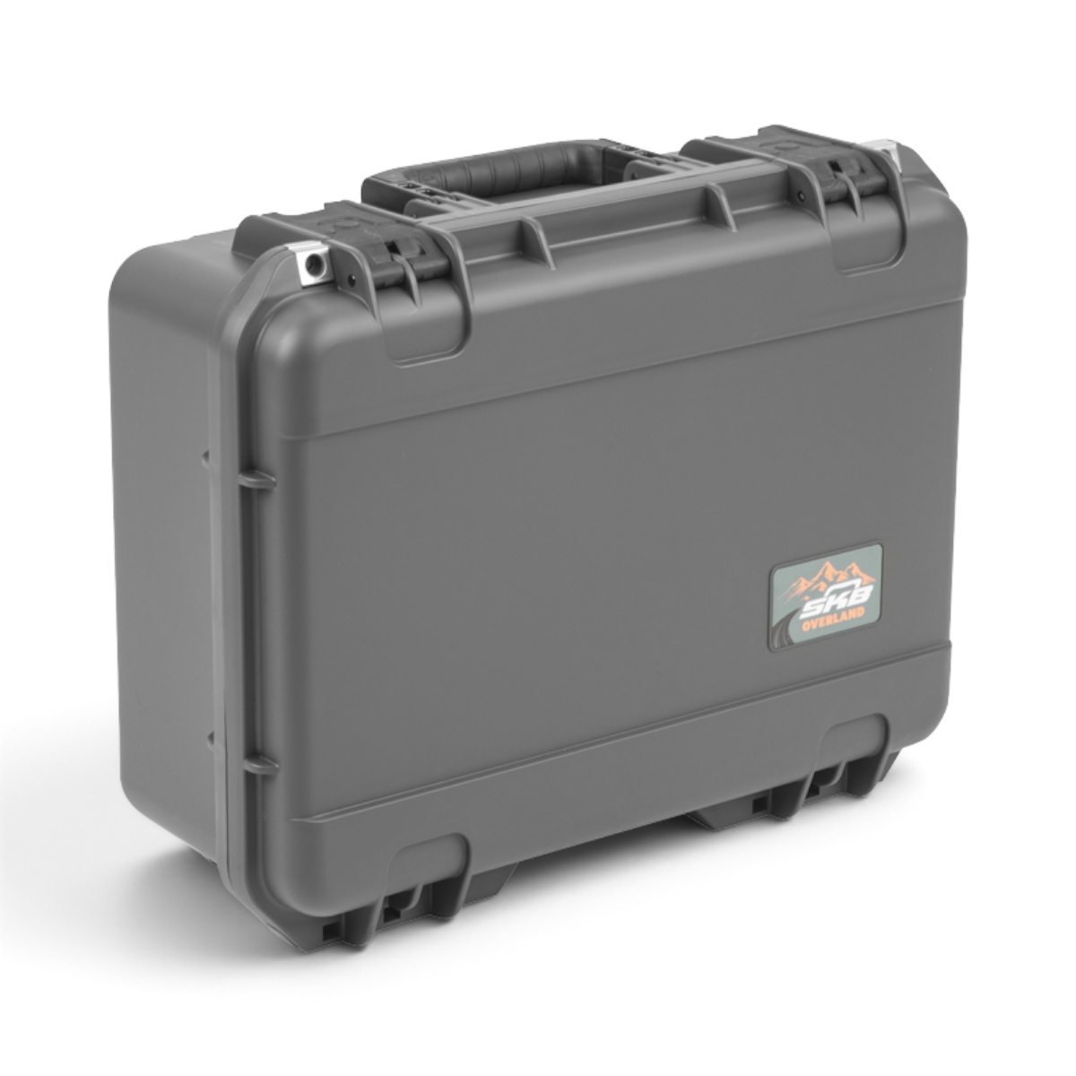 SKB Cases iSeries 1813-7 Overland waterproof hard case in charcoal grey with durable polypropylene construction.