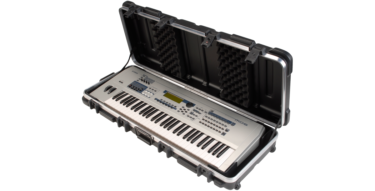 ATA 61-Note Keyboard Case TSA Approved | Locking Latches – SKB Cases