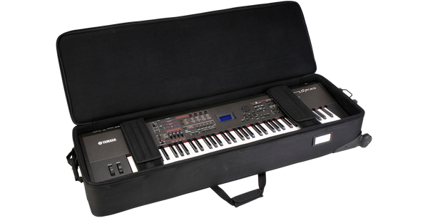 76-Note Soft Keyboard Case - Wheels & Storage | Durable Protection