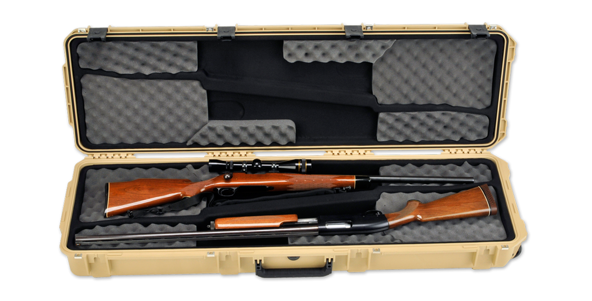 iSeries Double Rifle Case - iSeries 5014-6 | Molded Watertight Case