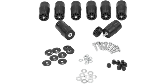 3RR/3RS Heavy Payload Kit - Heavy Payload Shock Absorbers with mounting hardware for rack cases and pro audio accessories