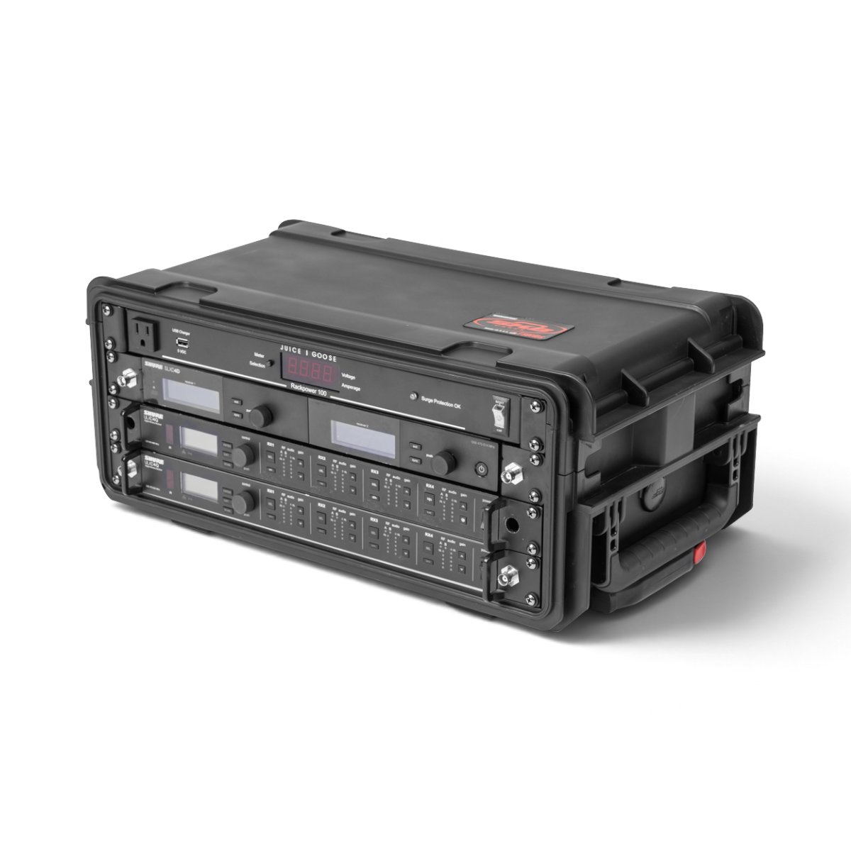 Compact Rack with Wheels - Compact Injection Molded Rack