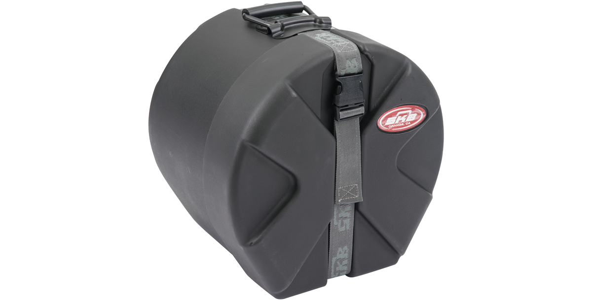 SKB Drum Package - Ultimate Drum Case Set single drum case with molded exterior and SKB logo, designed for tom drum protection.