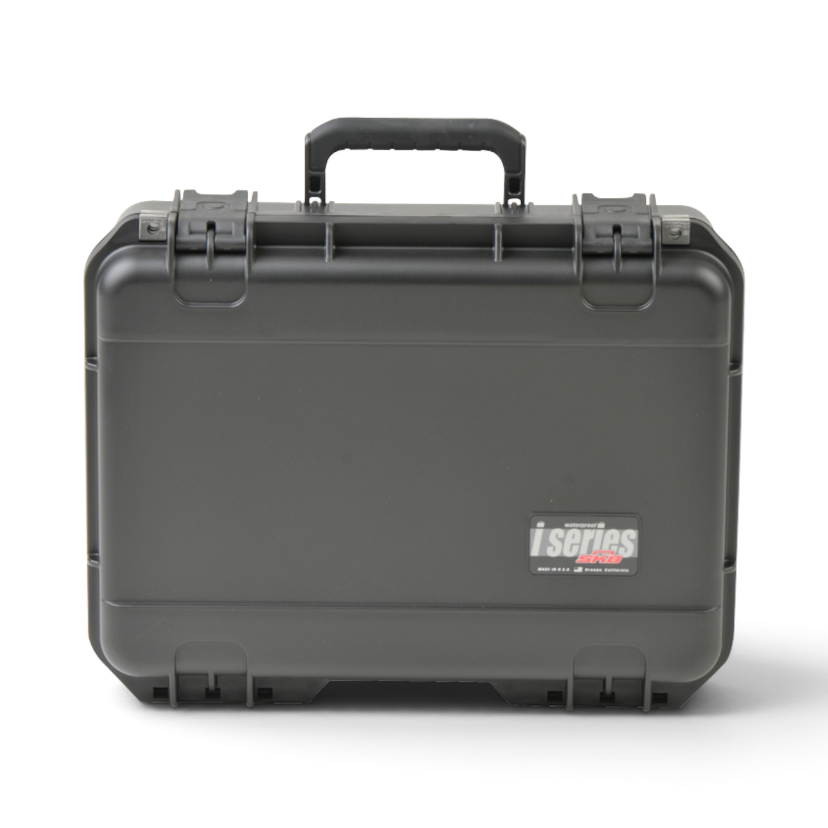 SKB Cases iSeries 1813-7 waterproof wireless microphone case in black with durable injection-molded exterior.