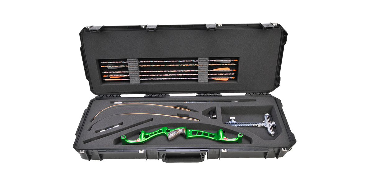 Recurve Bow Case - Strong iSeries 4214-5 | Waterproof, Impact