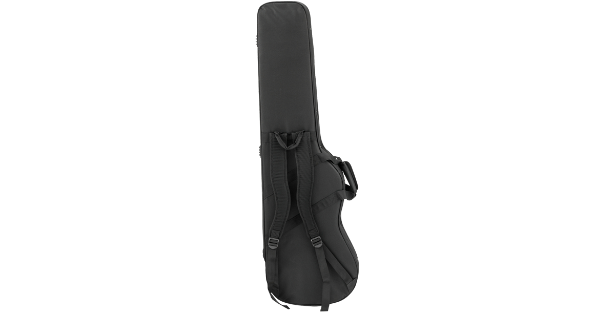 Slim profile of Universal Electric Bass Soft Case with padded straps and reinforced seams for long-lasting use.