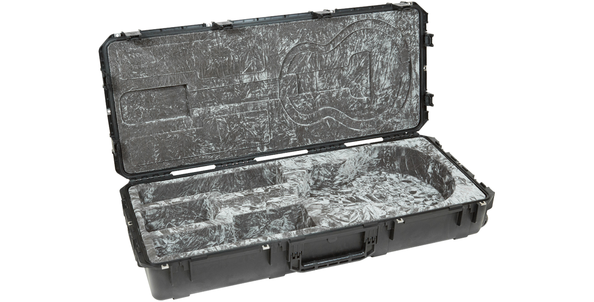 Jumbo Acoustic Guitar Case - Waterproof Design | Secure TSA Jumbo Acoustic Guitar Case - Waterproof Design | Secure TSA