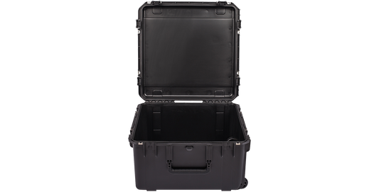 Durable iSeries Waterproof Case open front view, ideal for protecting household vacuum accessories from impact and moisture.