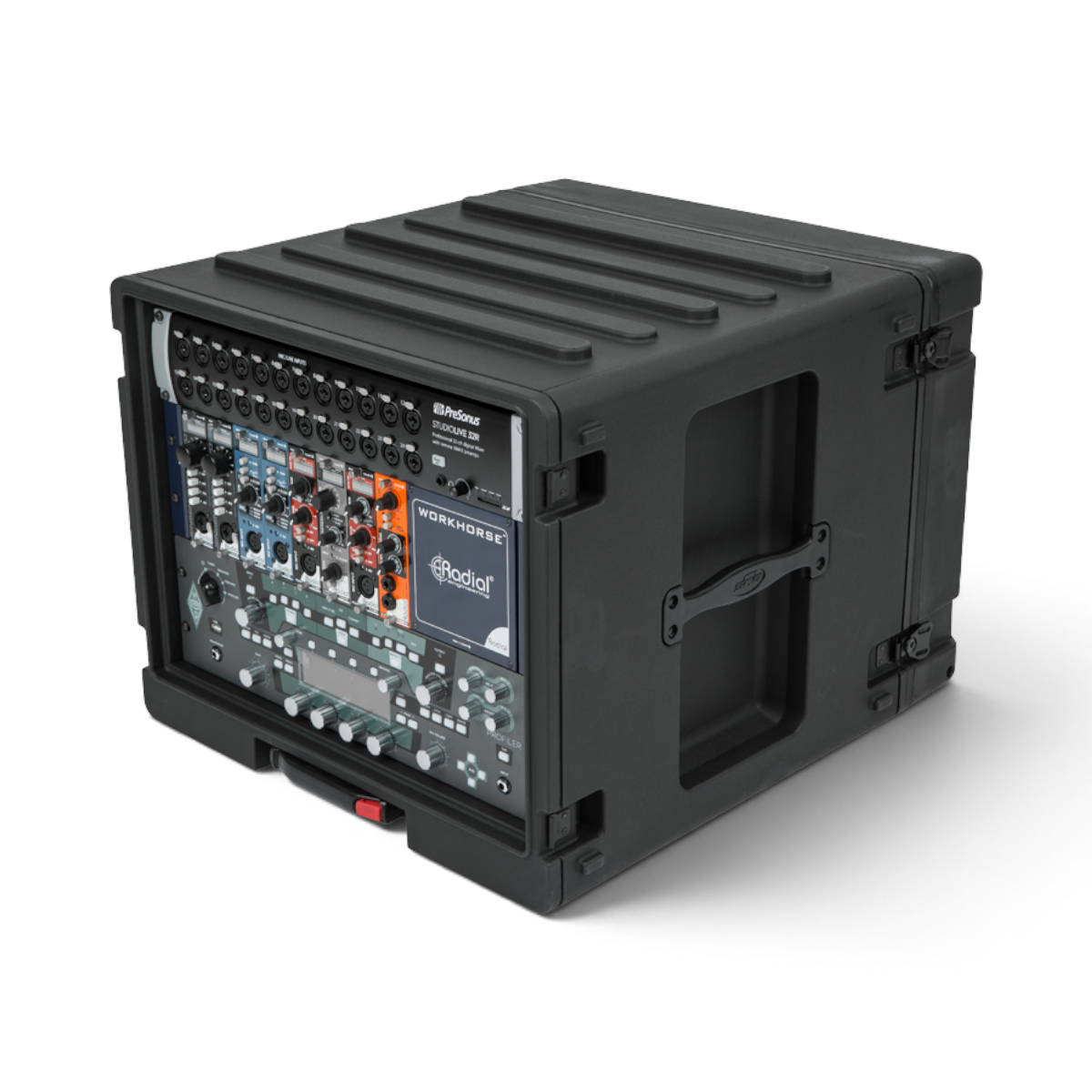8U SKB Rolling Rack - Easy Transport | Strong, Durable Roto-Molded