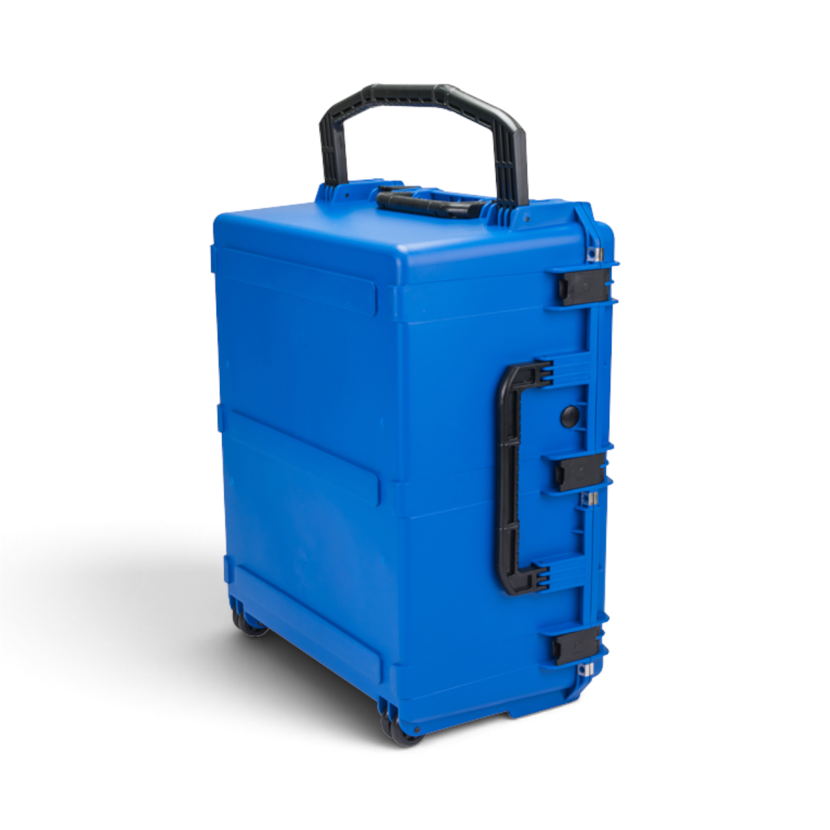 SKB Cases iSeries 3026-15 blue waterproof injection molded equipment case with wheels and rubber over-molded handle