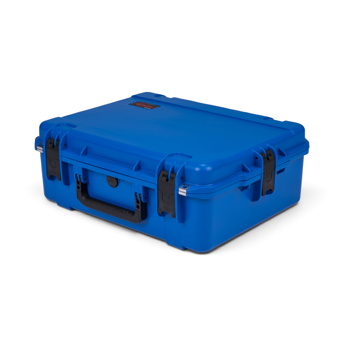 SKB Cases iSeries 2217-8 blue waterproof injection molded polypropylene equipment case with secure trigger latches.