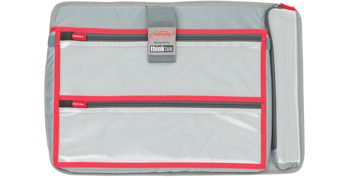 SKB iSeries 1813 Lid Organizer - Secure Storage | Zippered Pockets